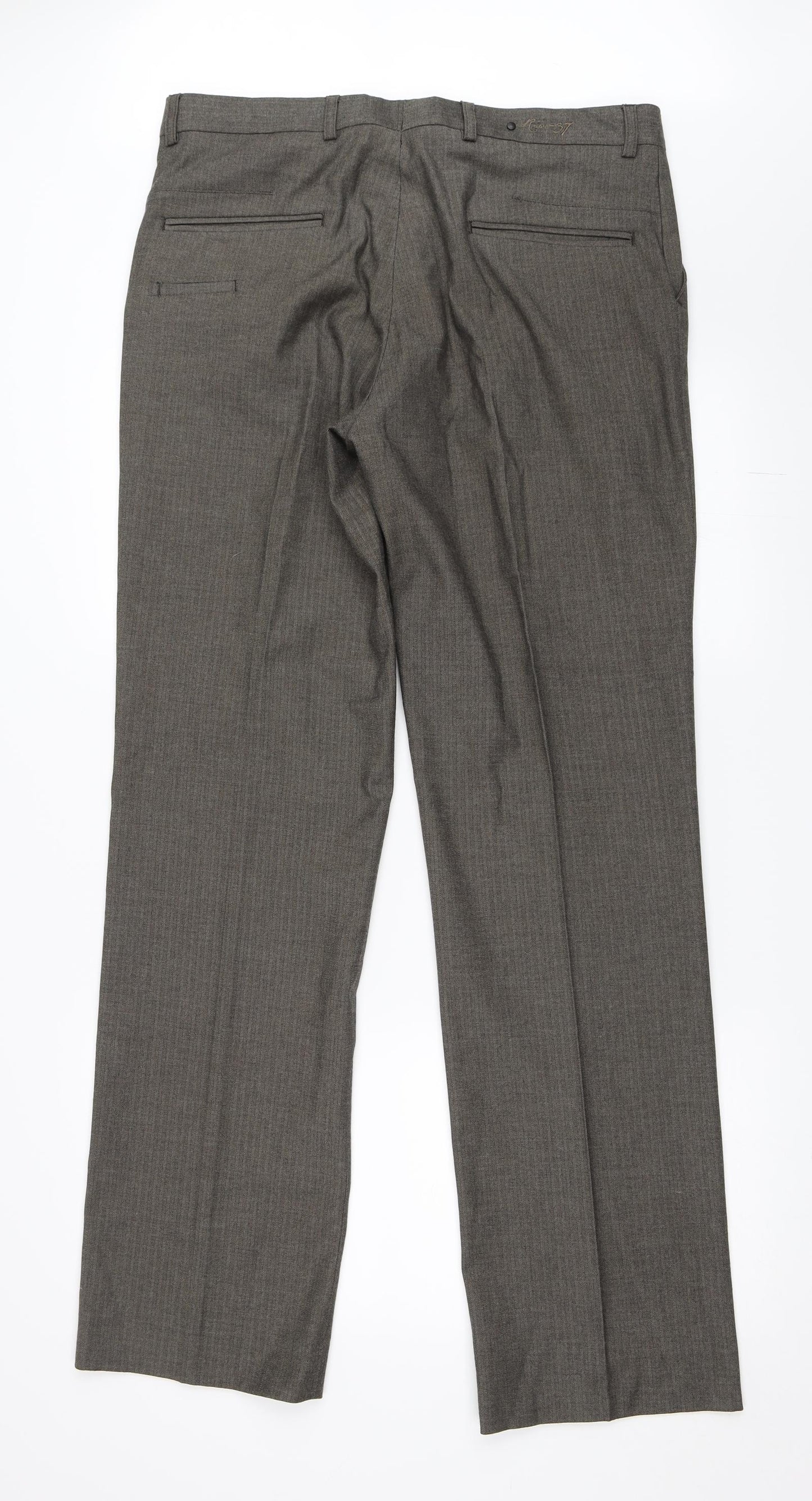 Lost Boys Mens Brown   Trousers  Size 34 in L34 in