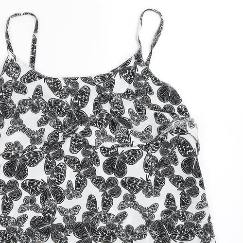 Pep&Co Womens White   Camisole Blouse Size 8