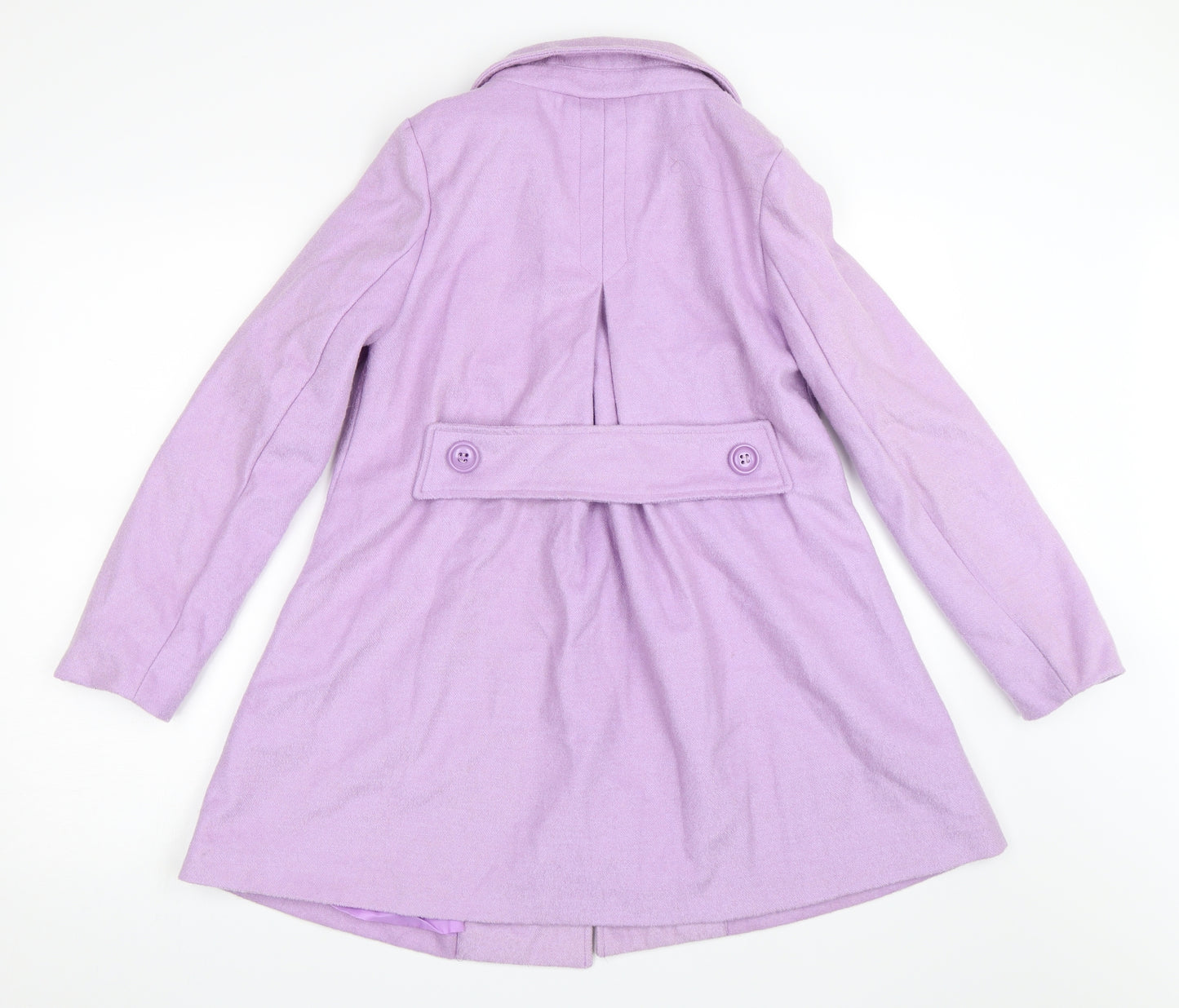 Preworn Womens Purple   Pea Coat Coat Size S
