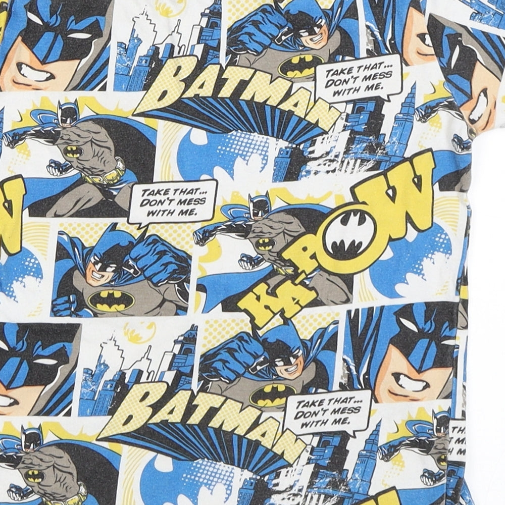 Mothercare Boys Ivory   Basic T-Shirt Size 4 Years  - batman