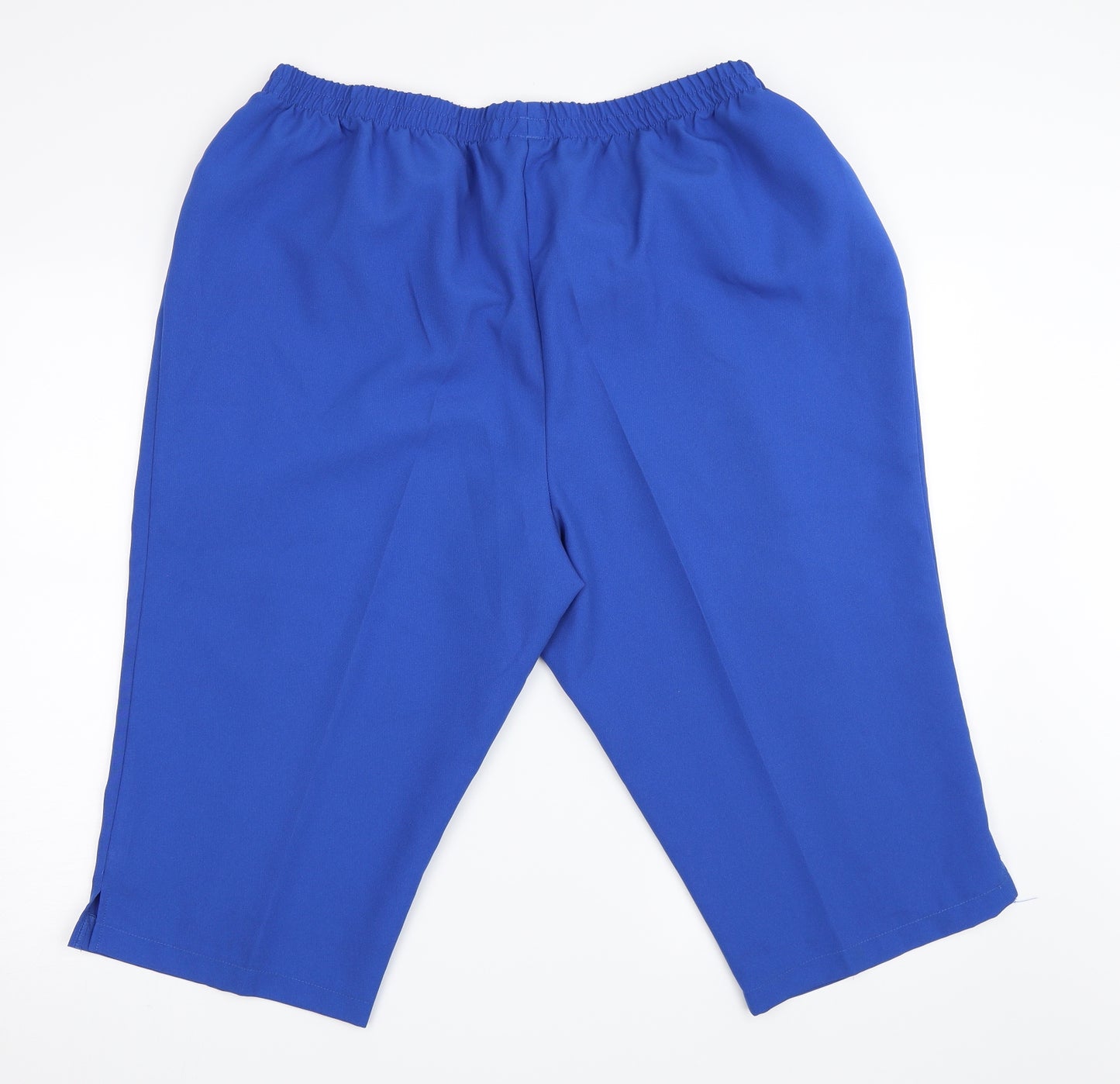 Preworn Womens Blue   Cropped Trousers Size 26