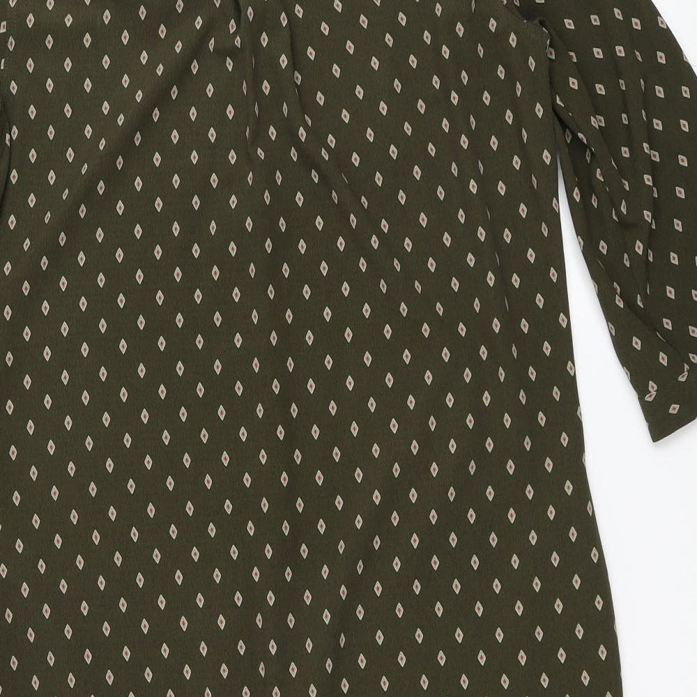 NEXT Womens Green   Shirt Dress  Size 10