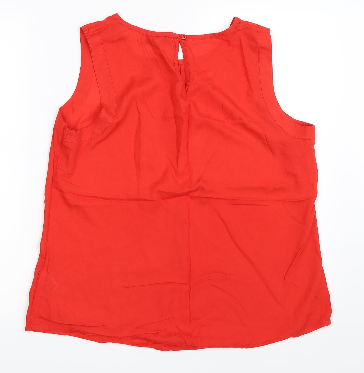 NEXT Womens Red   Basic Blouse Size 14