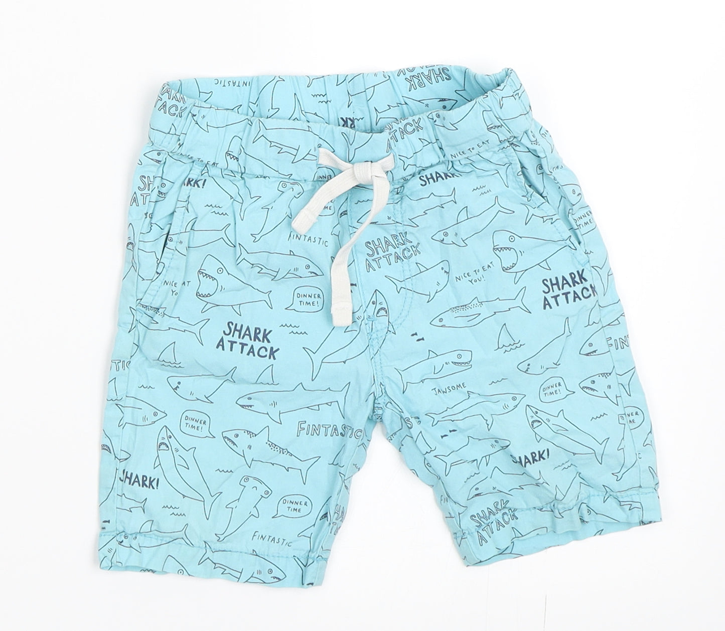 H&M Boys Blue   Bermuda Shorts Size 2-3 Years