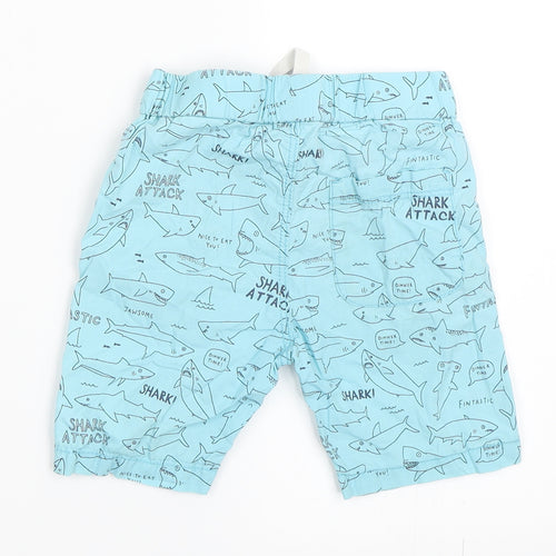 H&M Boys Blue   Bermuda Shorts Size 2-3 Years