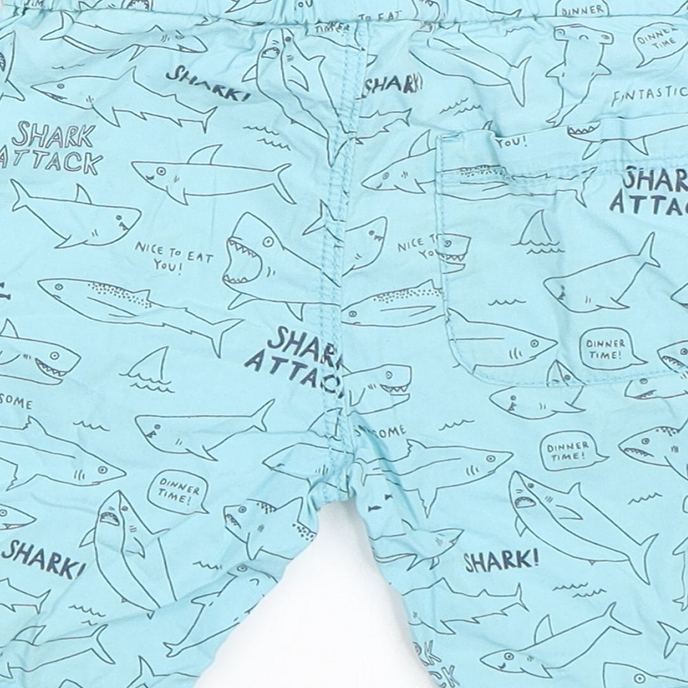 H&M Boys Blue   Bermuda Shorts Size 2-3 Years