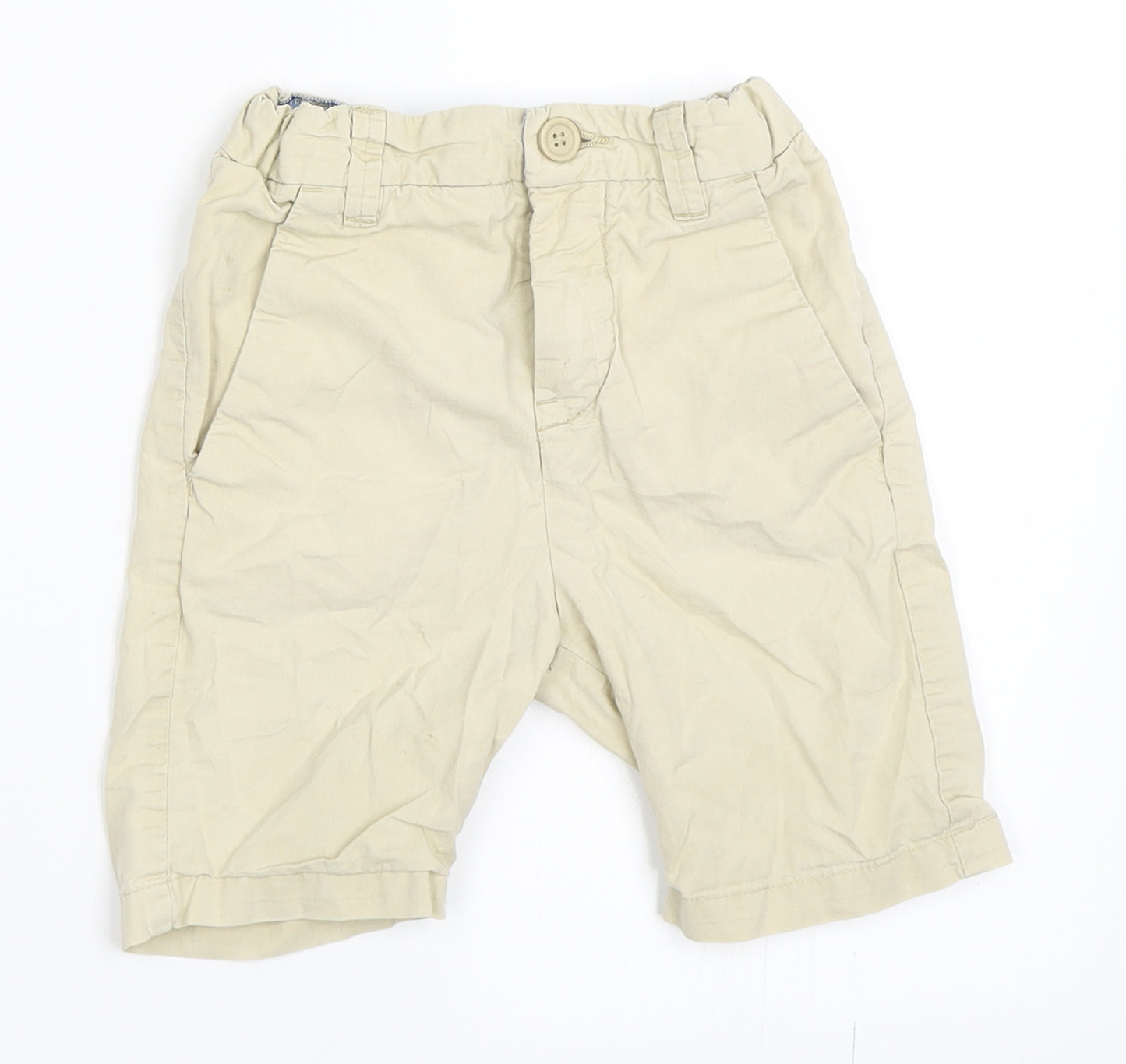 H&M Boys Beige   Cropped Trousers Size 18-24 Months