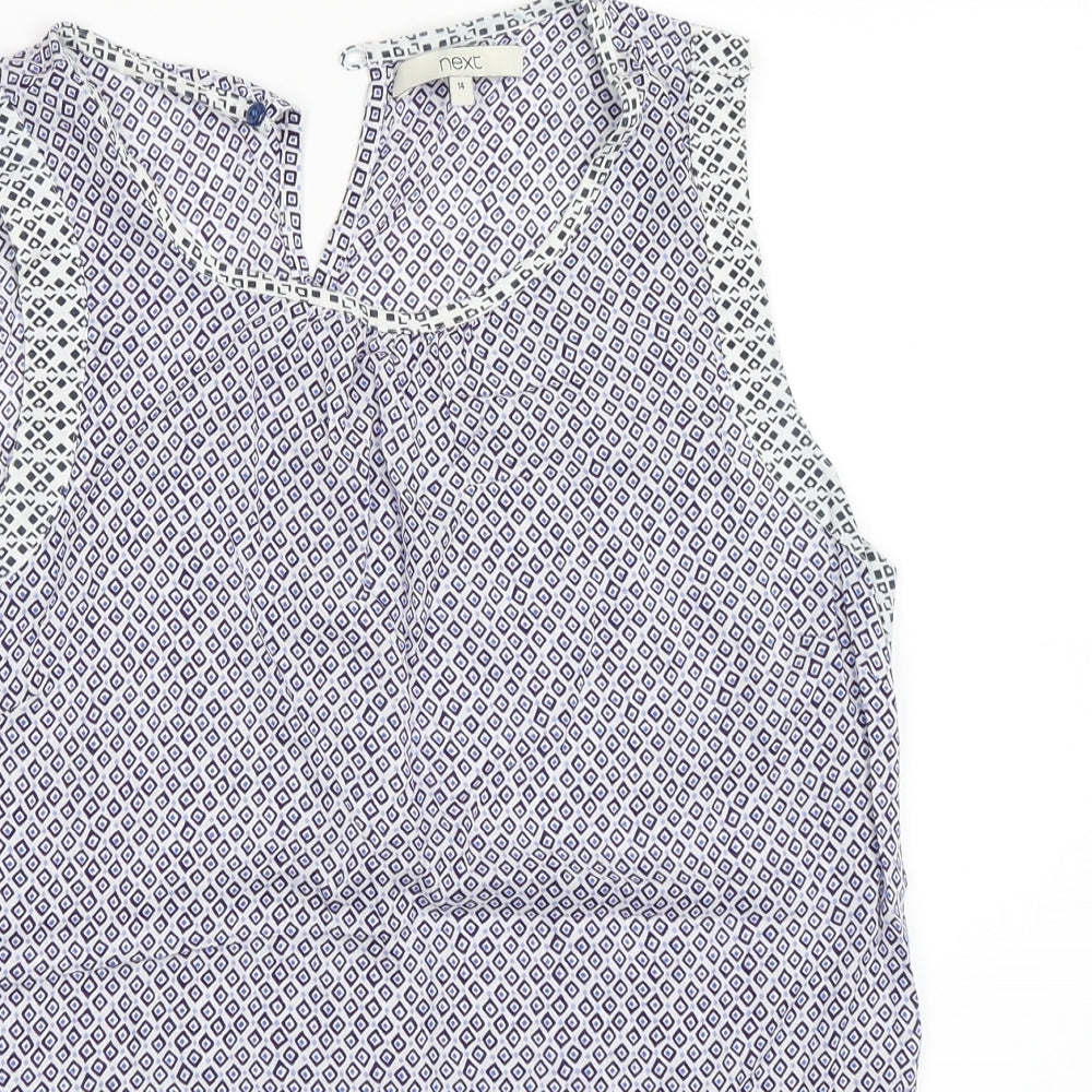 NEXT Womens Blue   Basic Tank Size 14