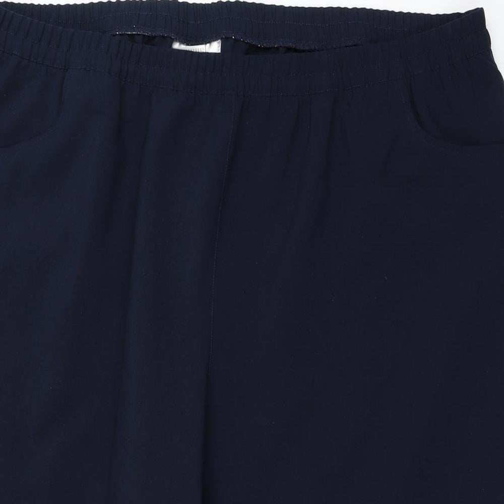 Preworn Womens Blue   Cropped Trousers Size 28