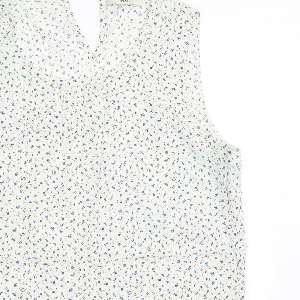 NEXT Womens Ivory   Basic Blouse Size 14