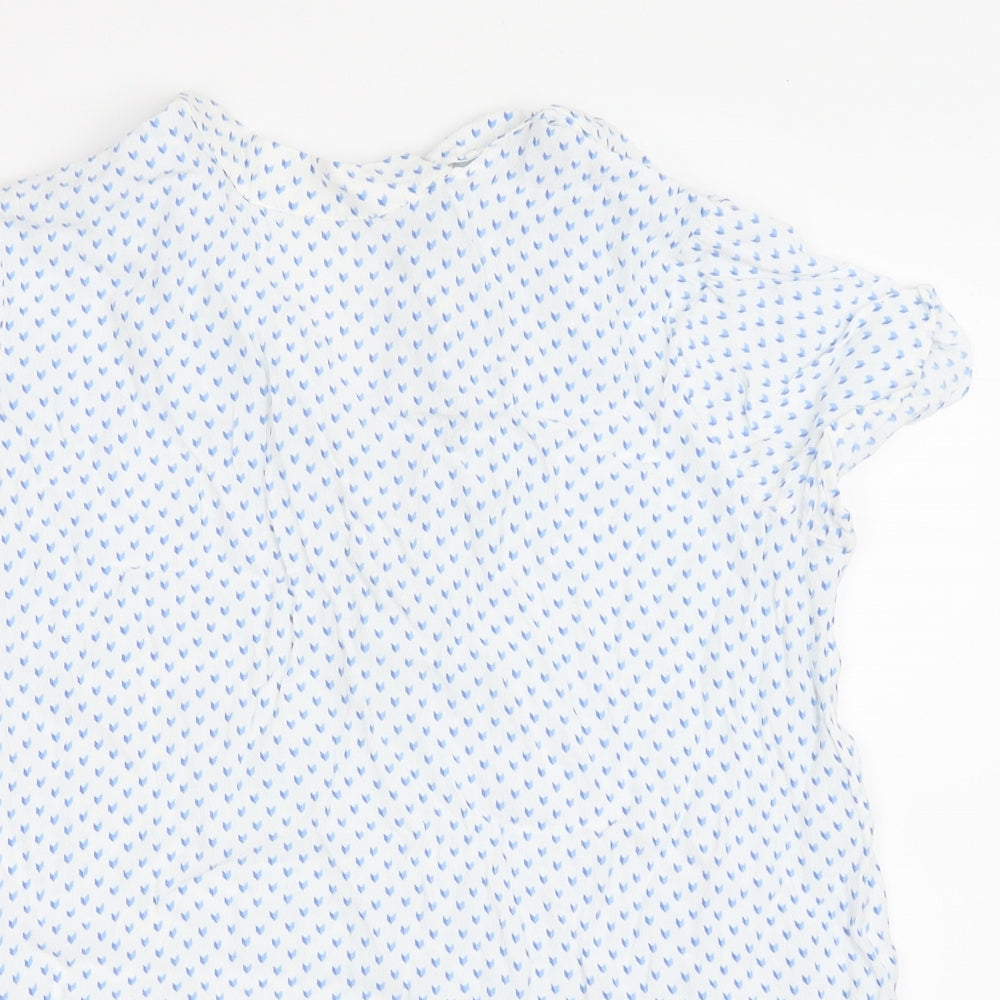 NEXT Womens White   Basic Blouse Size 12