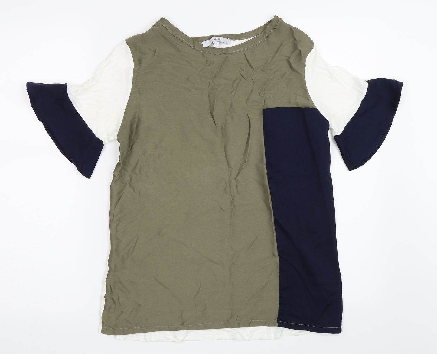 NEXT Womens Green   Basic T-Shirt Size 10