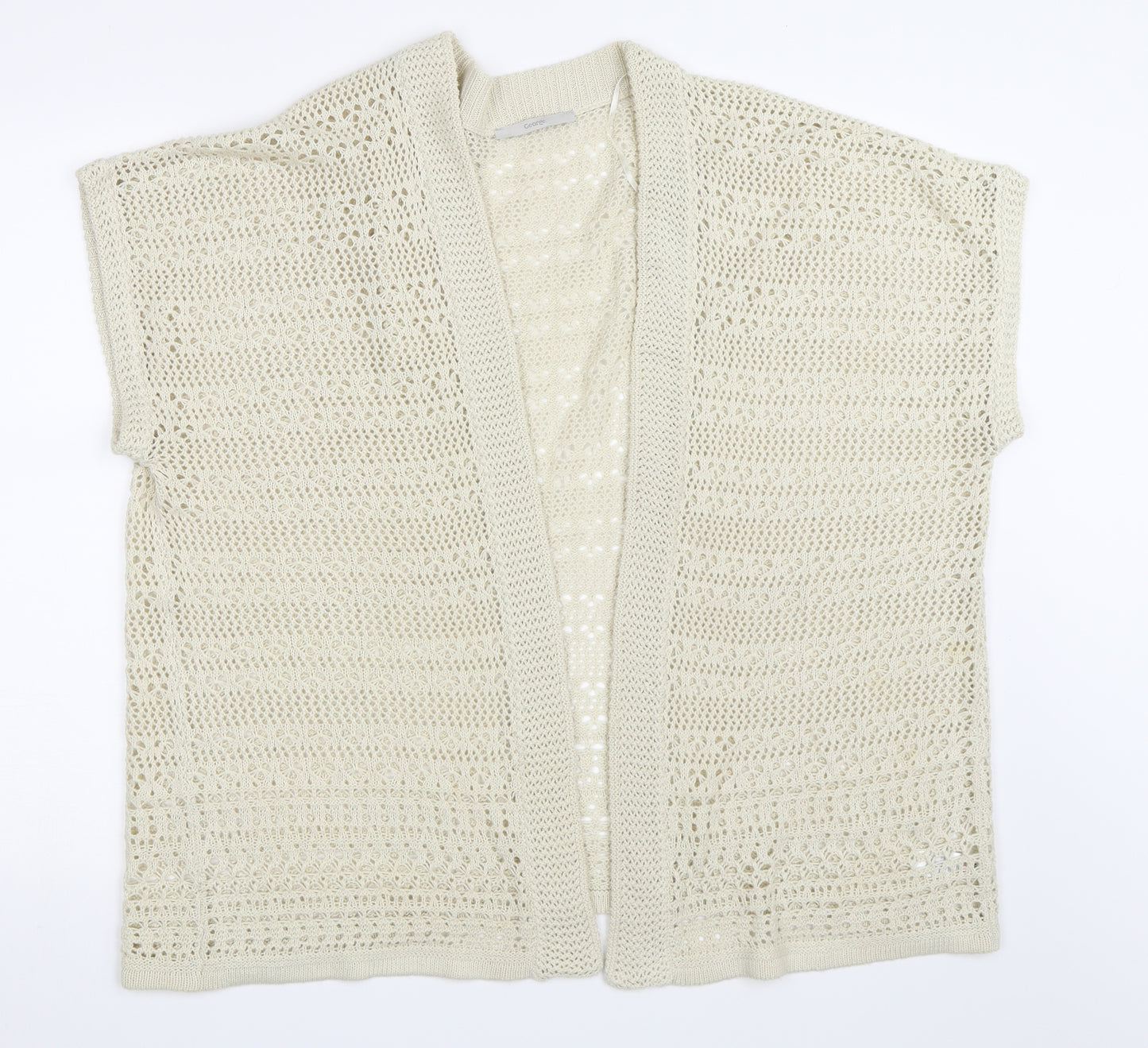 George Womens Beige   Cardigan Jumper Size L
