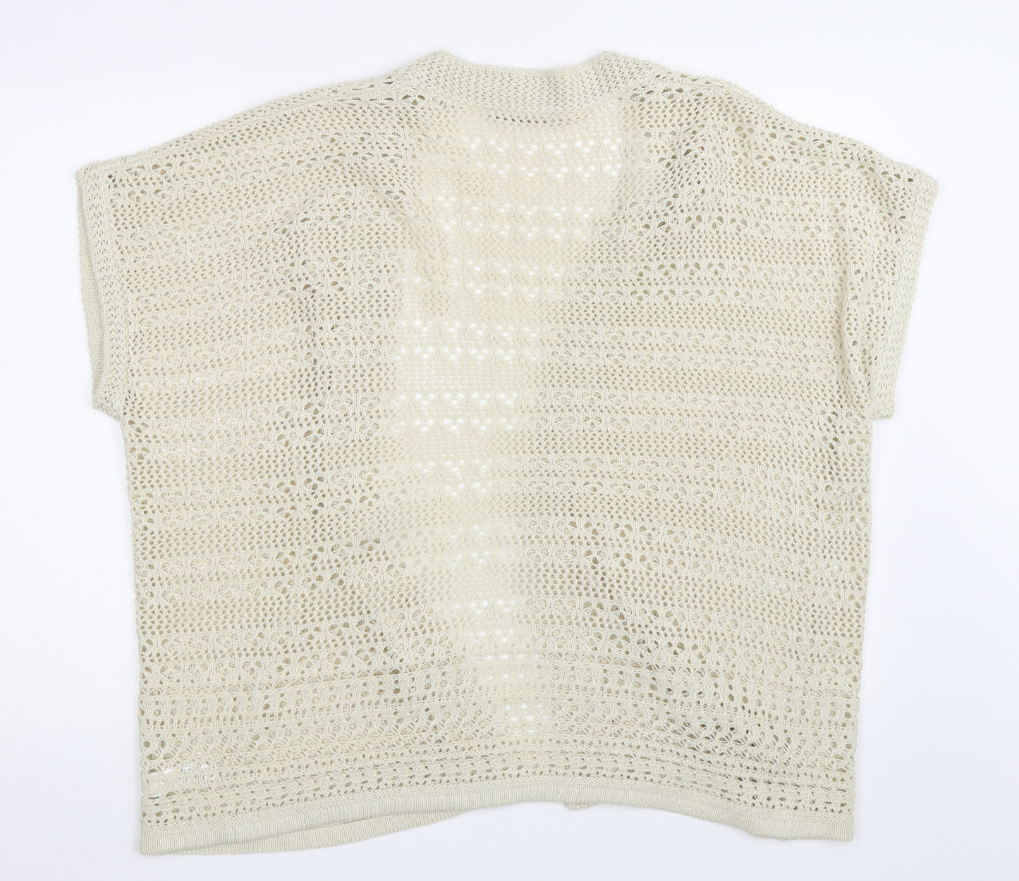George Womens Beige   Cardigan Jumper Size L