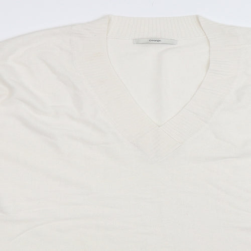 George Womens Ivory   Pullover Jumper Size XL
