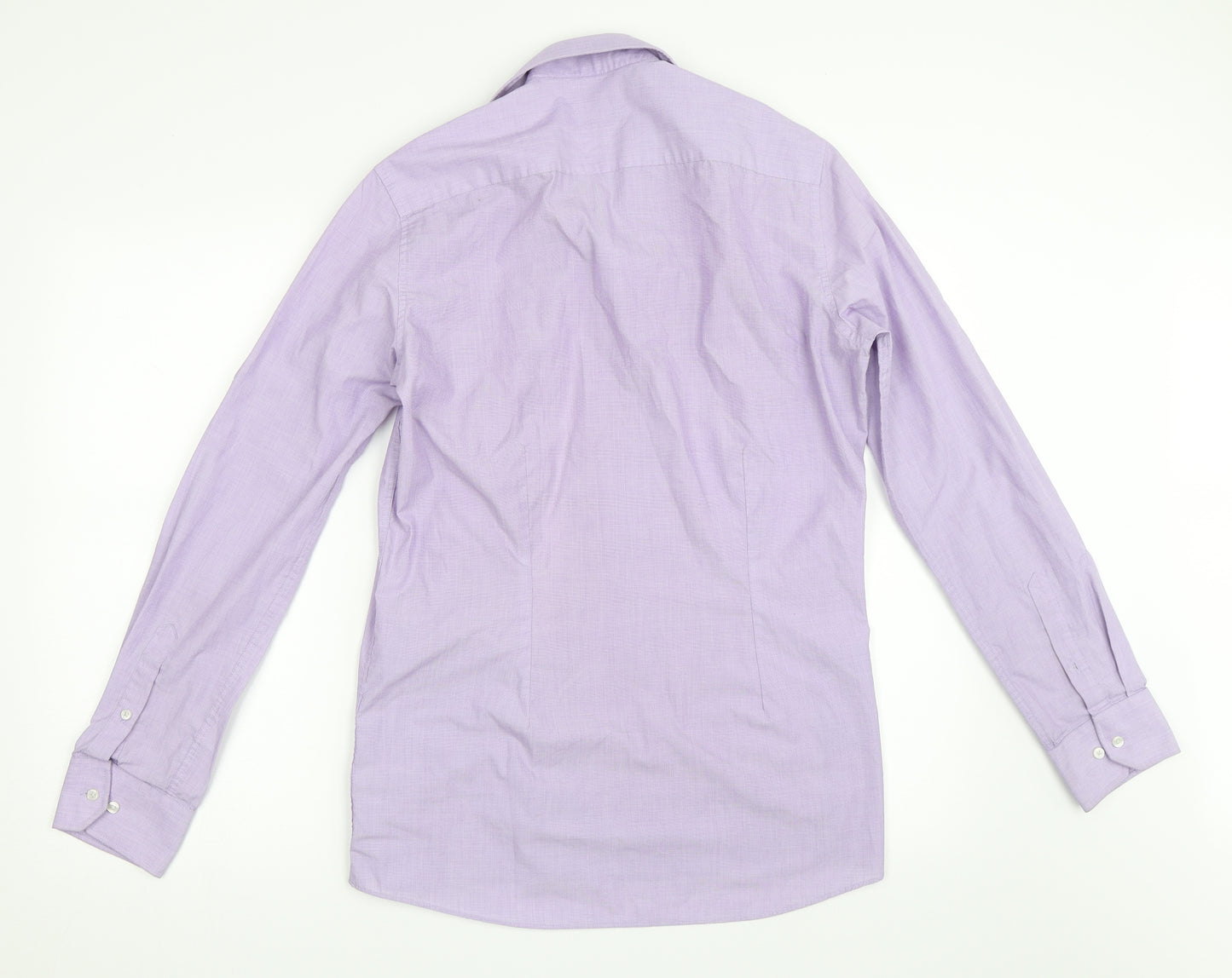 NEXT Mens Purple    Dress Shirt Size 15.5