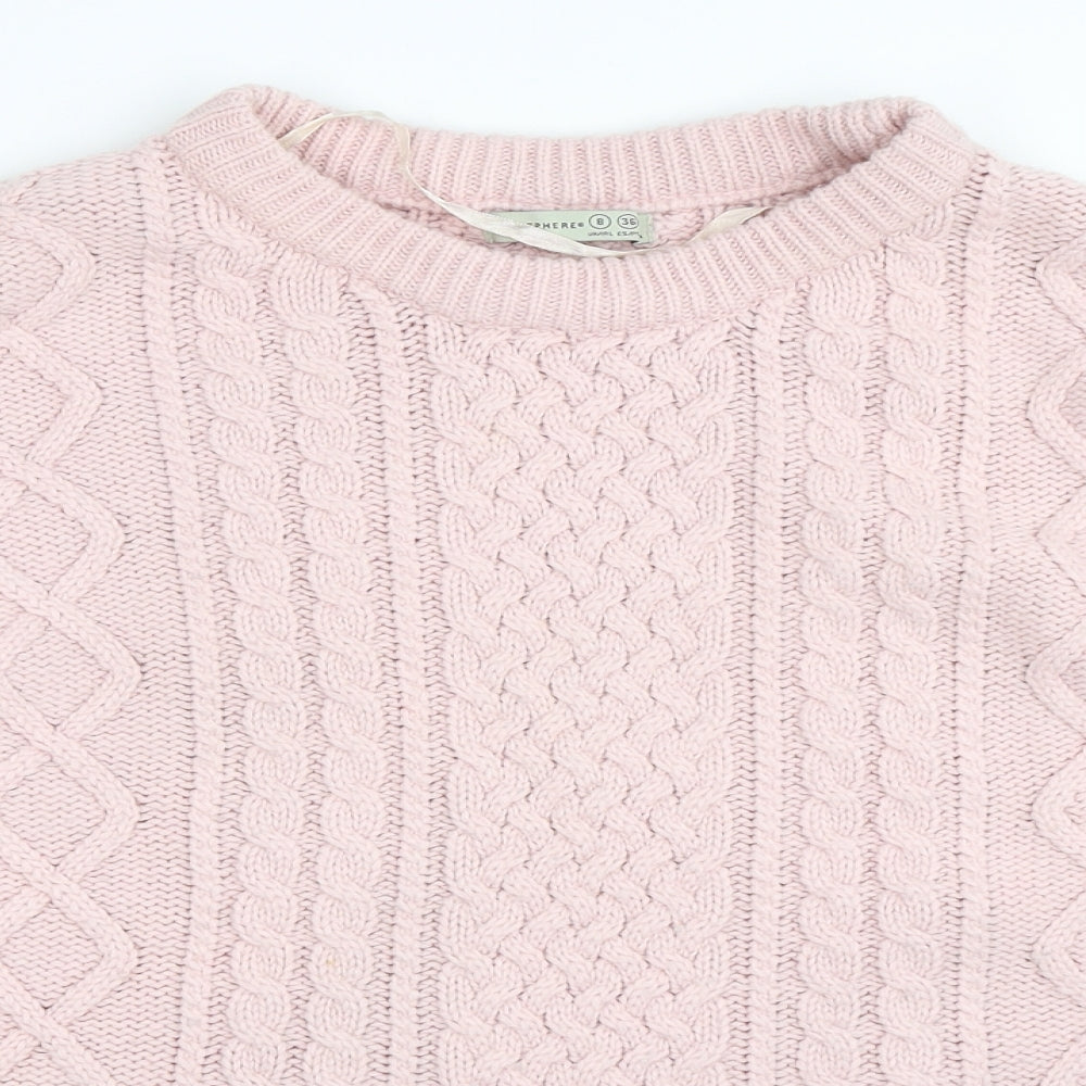 Atmosphere Womens Pink   Pullover Jumper Size 8