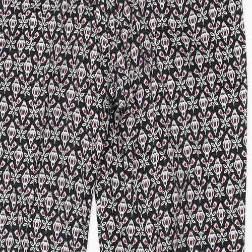 Atmosphere Womens Black   Capri Trousers Size 10 L24 in