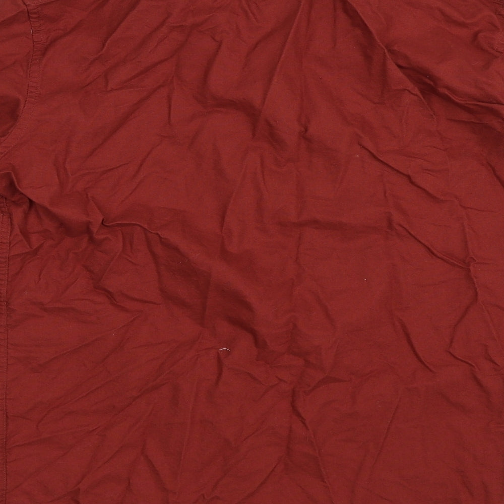 NEXT Mens Red    Button-Up Size M