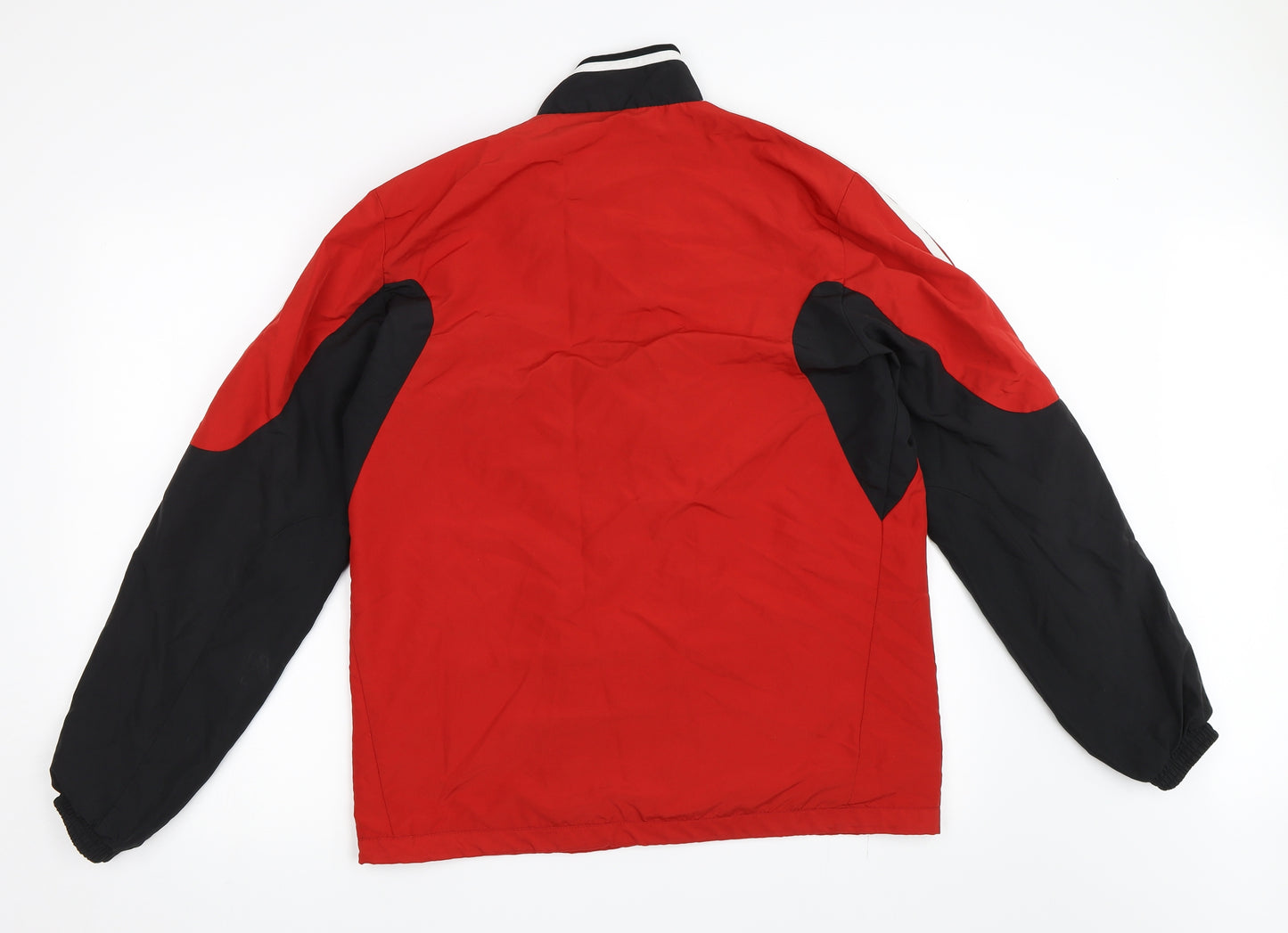 adidas Mens Red   Windbreaker Coat Size 38