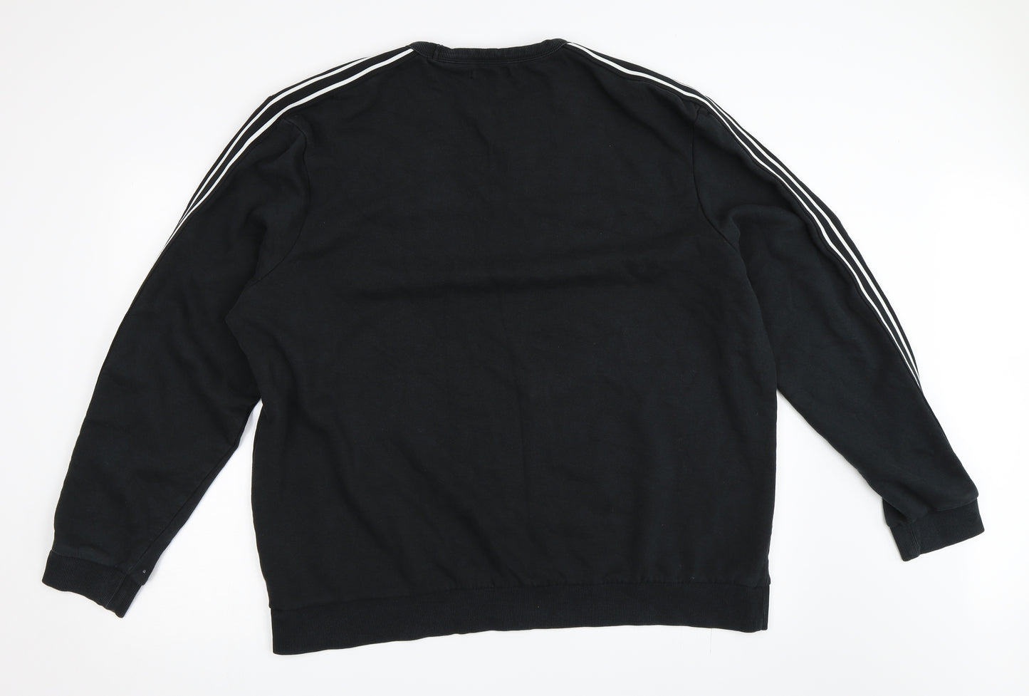 TU Mens Black   Pullover Sweatshirt Size 2XL