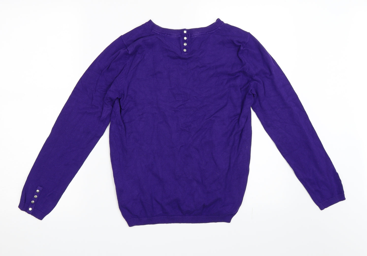 Debenhams Womens Purple   Pullover Jumper Size 12