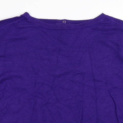 Debenhams Womens Purple   Pullover Jumper Size 12