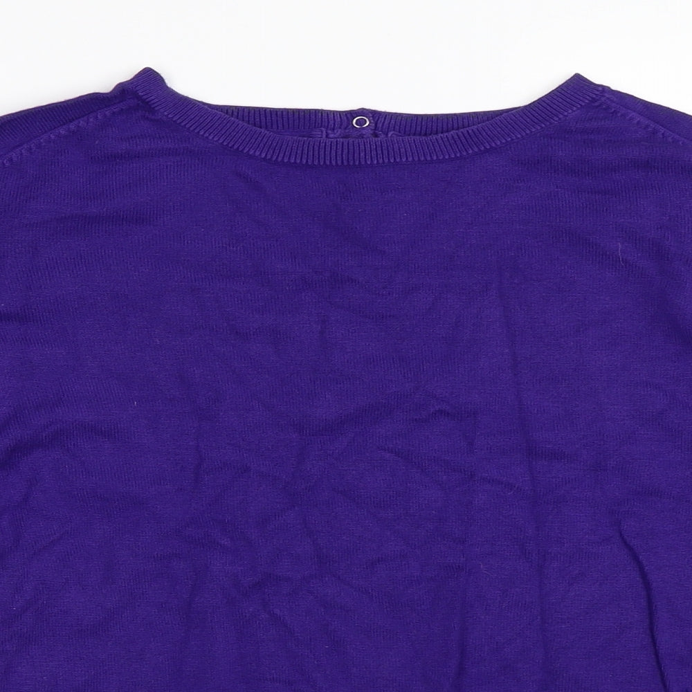 Debenhams Womens Purple   Pullover Jumper Size 12