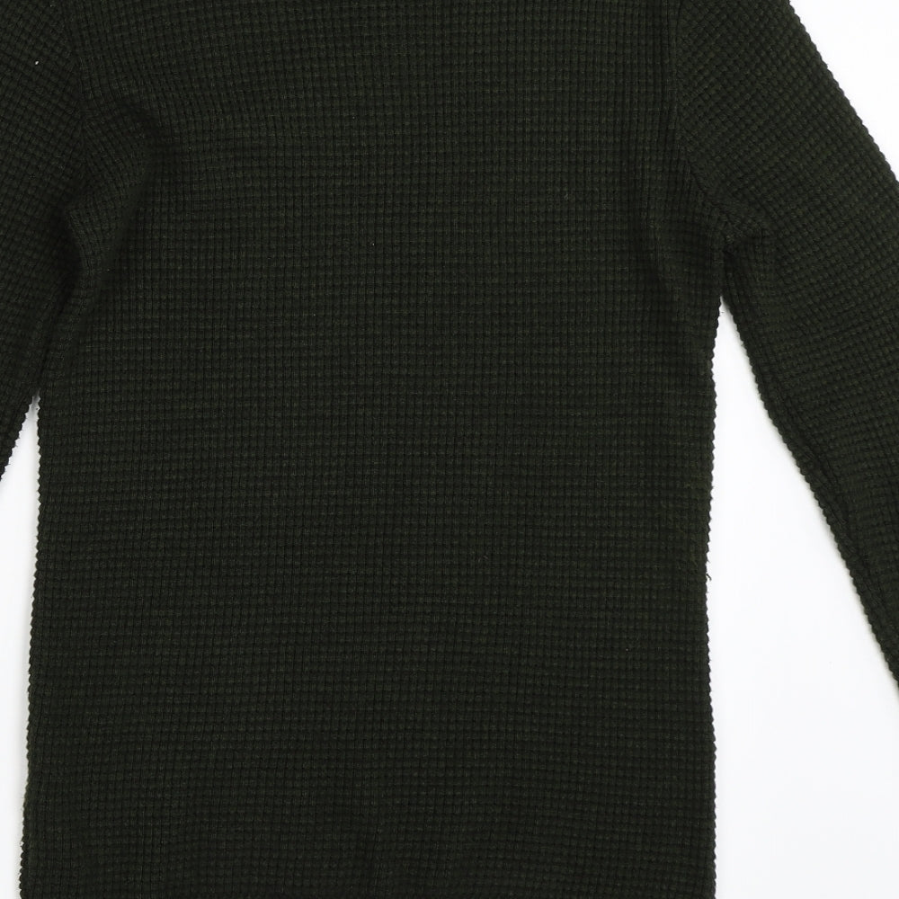 River Island Mens Green   Pullover Jumper Size XS