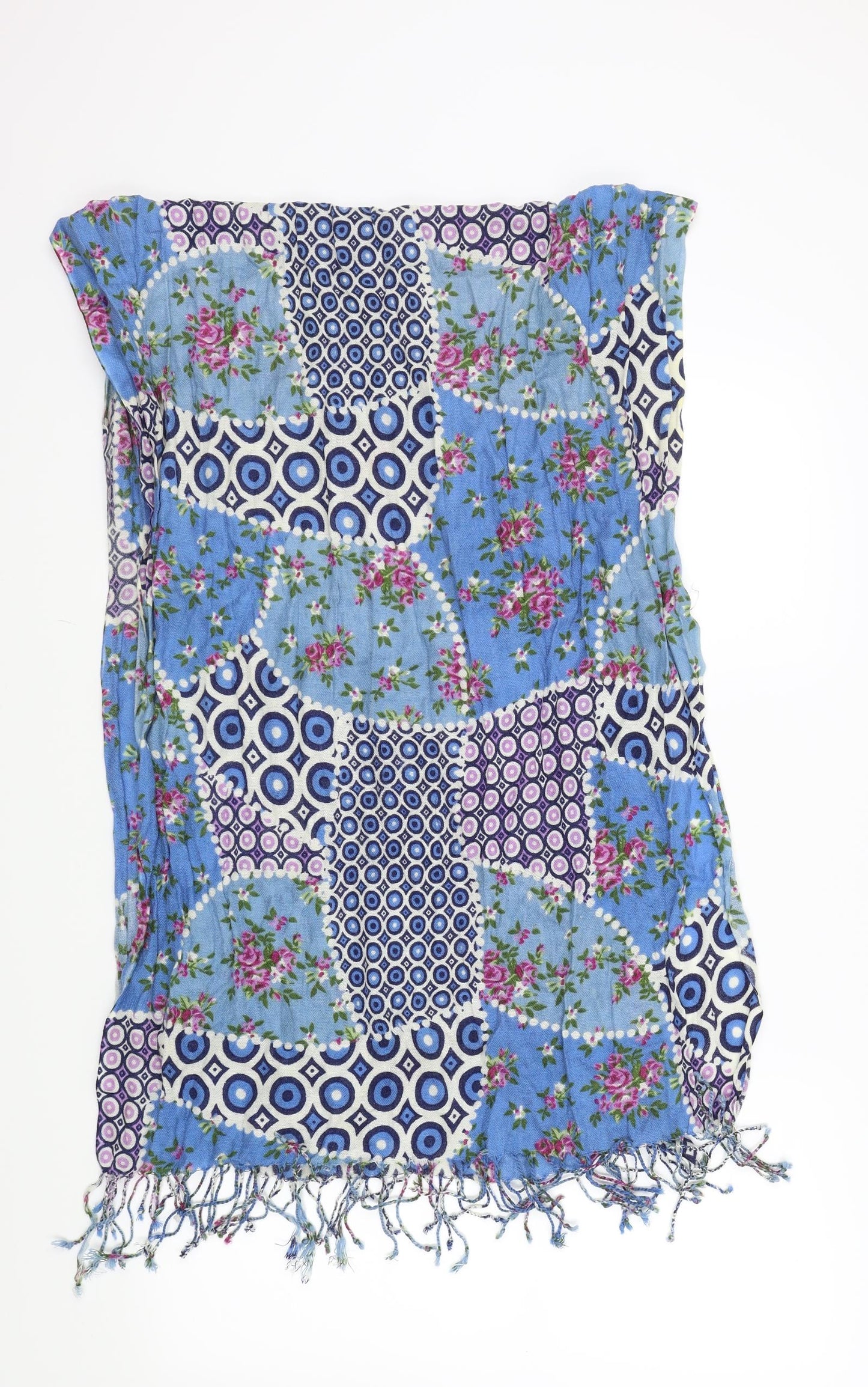 Preworn Womens Multicoloured Floral   Scarf