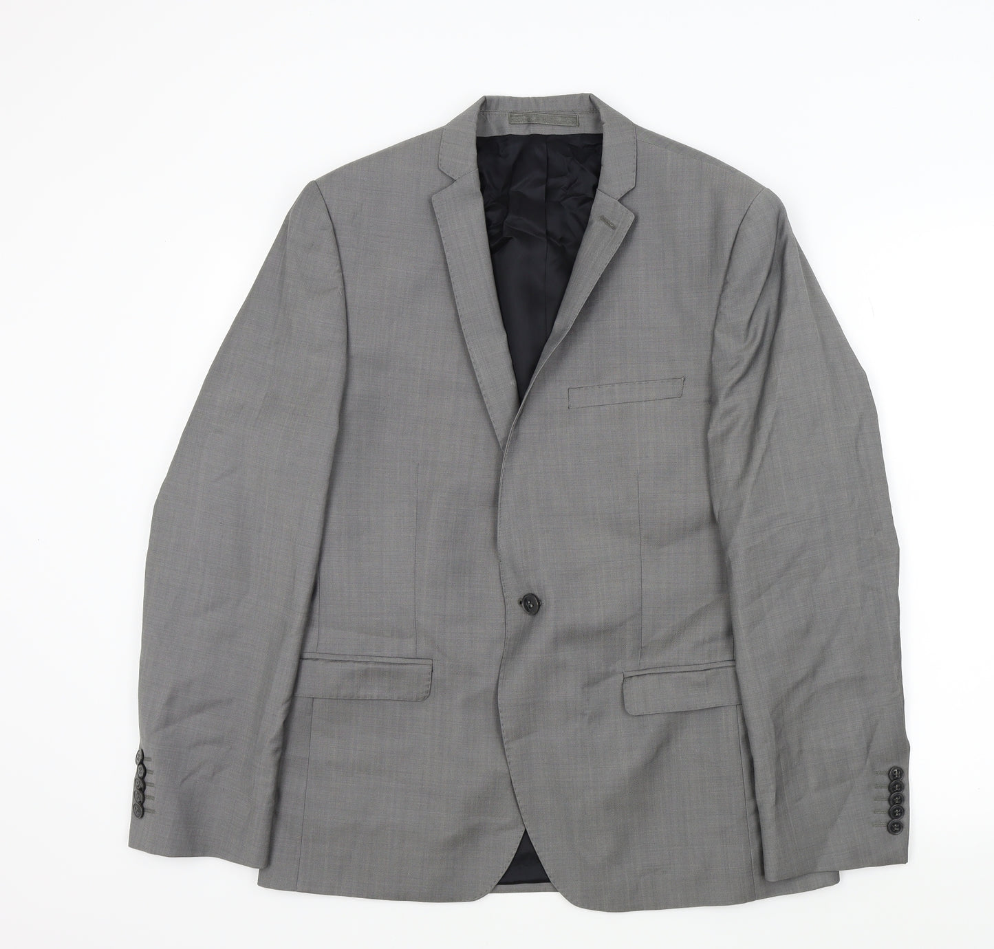 Ben Sherman Mens Grey   Jacket Suit Jacket Size L
