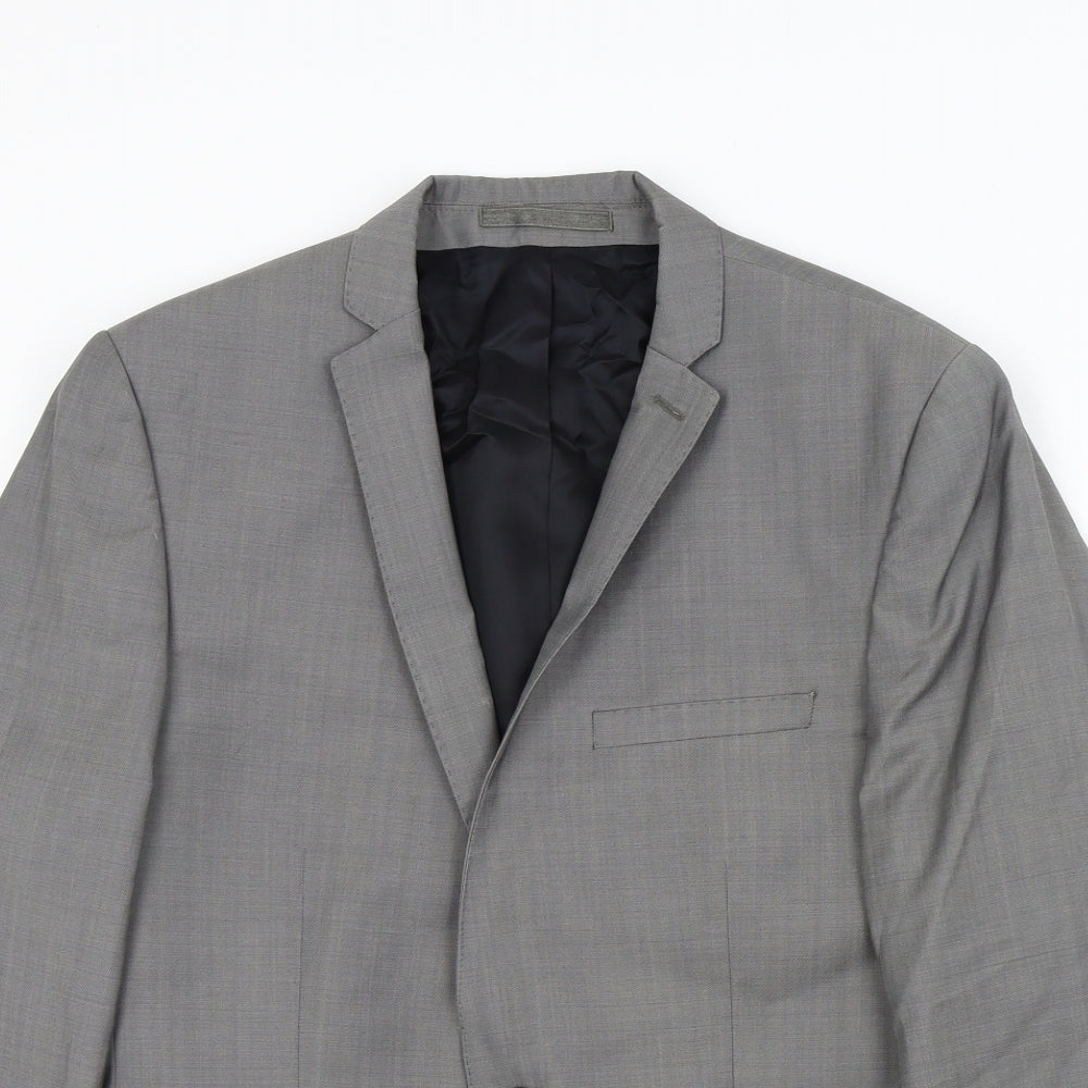 Ben Sherman Mens Grey   Jacket Suit Jacket Size L