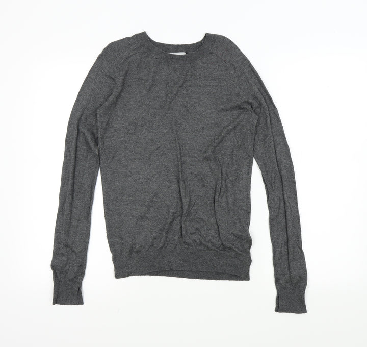 H&M Womens Grey Pullover Jumper Size S