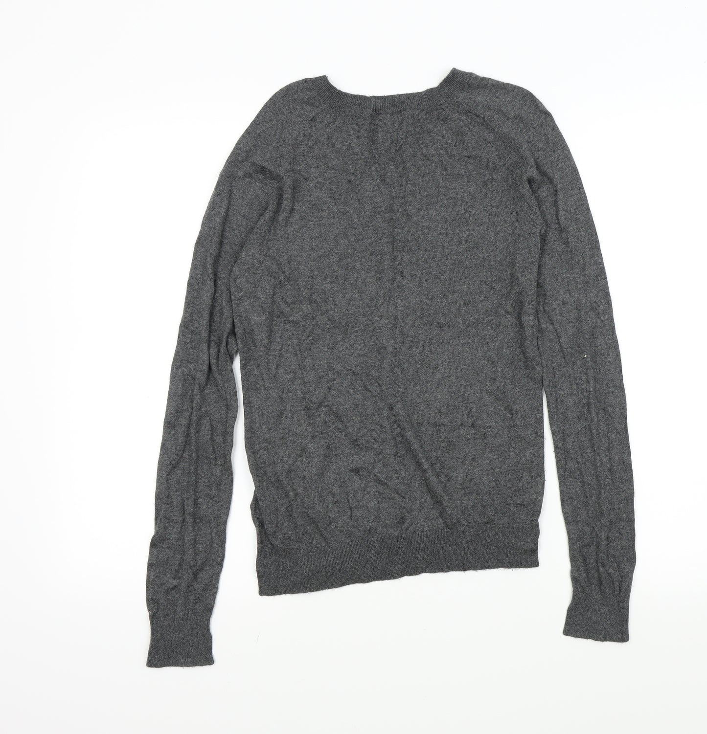 H&M Womens Grey   Pullover Jumper Size S