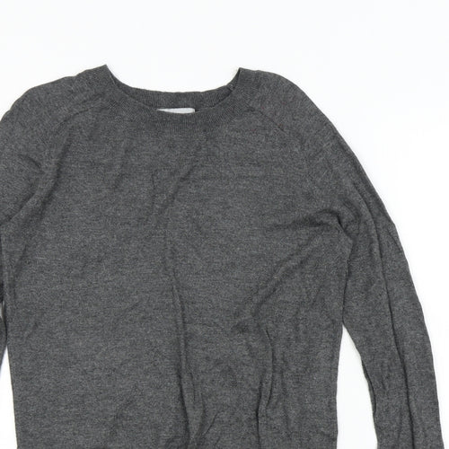 H&M Womens Grey   Pullover Jumper Size S