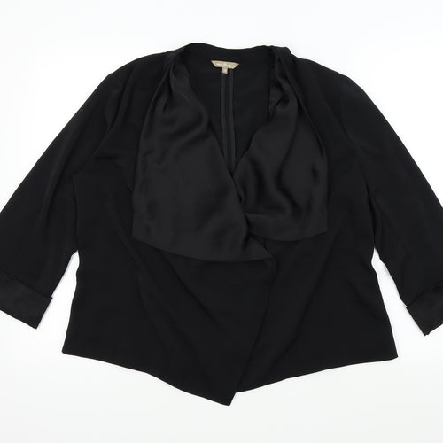 M&Co Womens Black   Jacket  Size 16