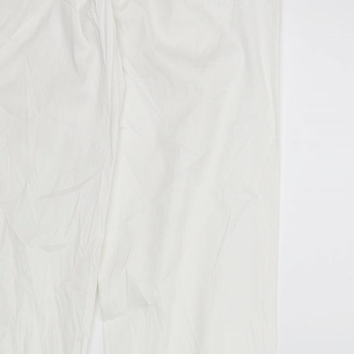 Broadway Womens White   Trousers  Size 14 L33 in