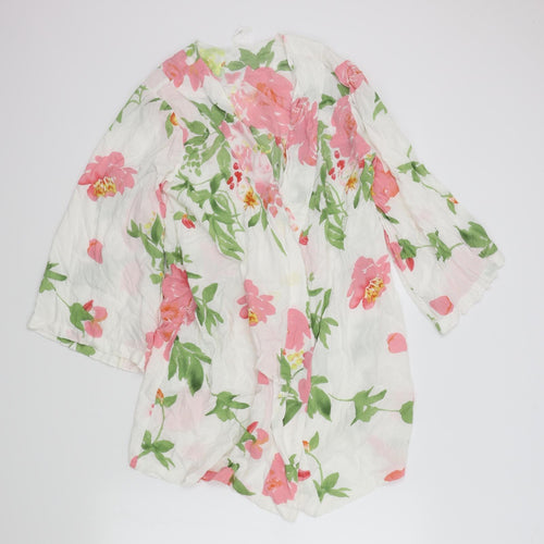 PLUM PRETTY SUGAR Womens Multicoloured Floral  Top Gown Size S