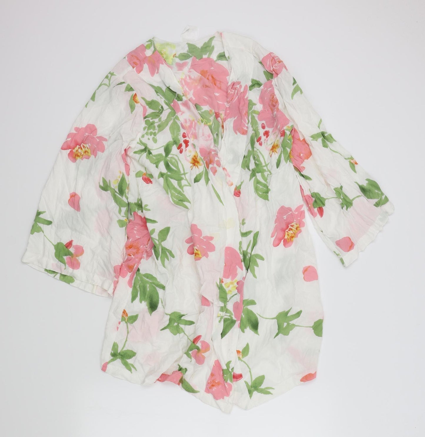PLUM PRETTY SUGAR Womens Multicoloured Floral  Top Gown Size S