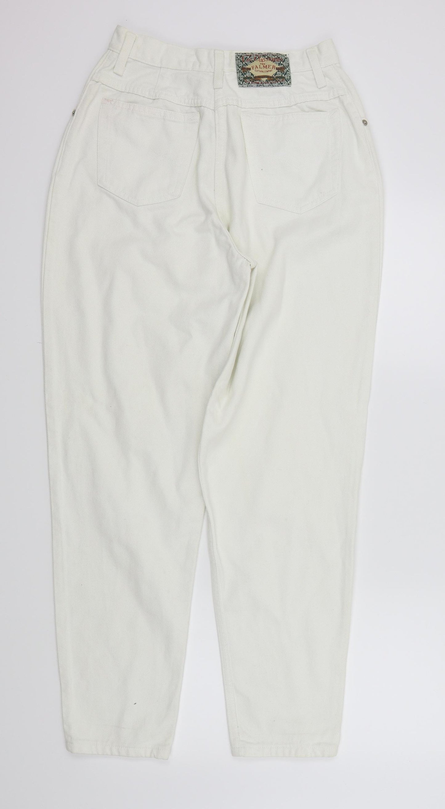 FALMER Womens White   Straight Jeans Size 14 L29 in