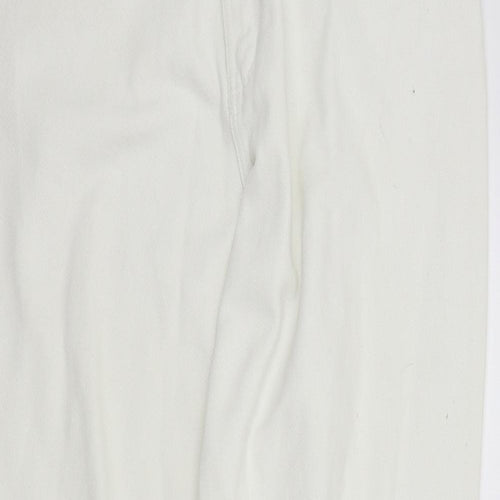 FALMER Womens White   Straight Jeans Size 14 L29 in