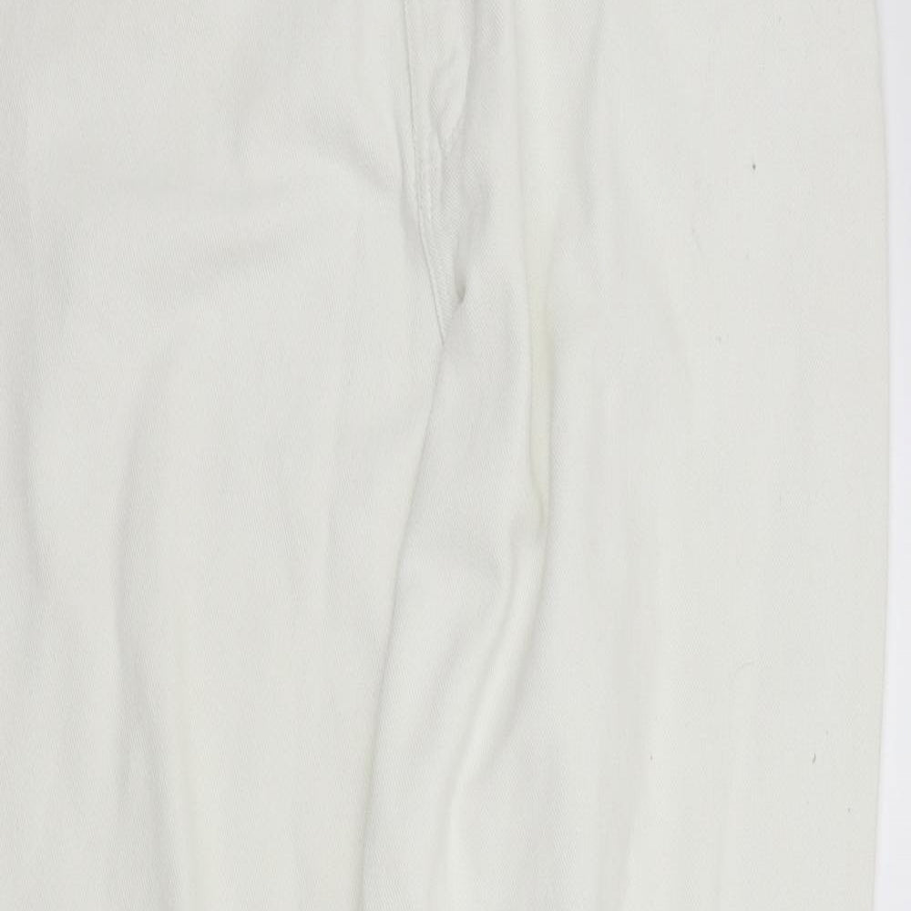 FALMER Womens White   Straight Jeans Size 14 L29 in