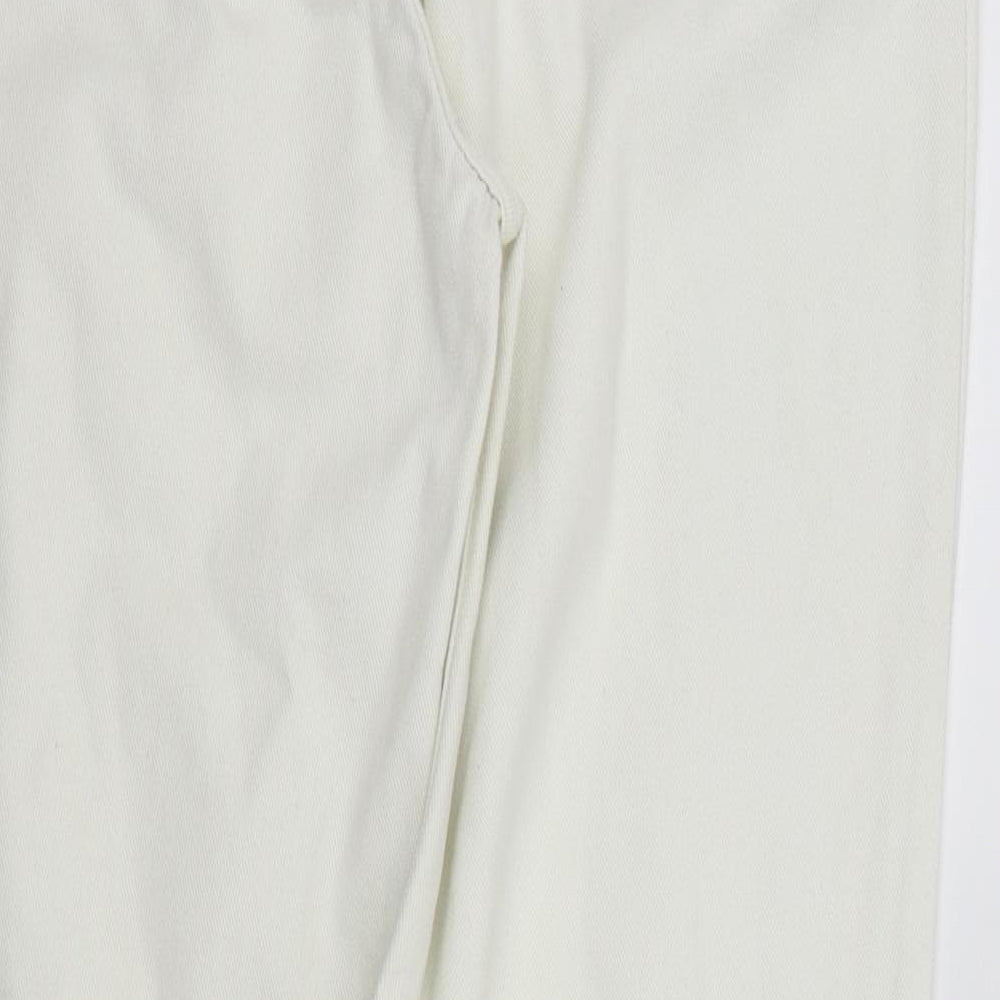 FALMER Womens White   Straight Jeans Size 14 L29 in