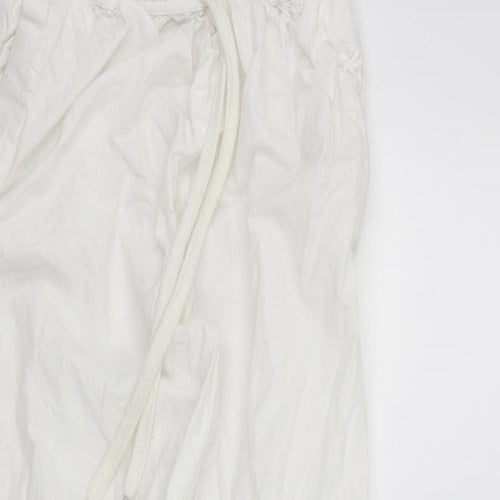 Cape Cod Womens White   Jogger Trousers Size M L23 in