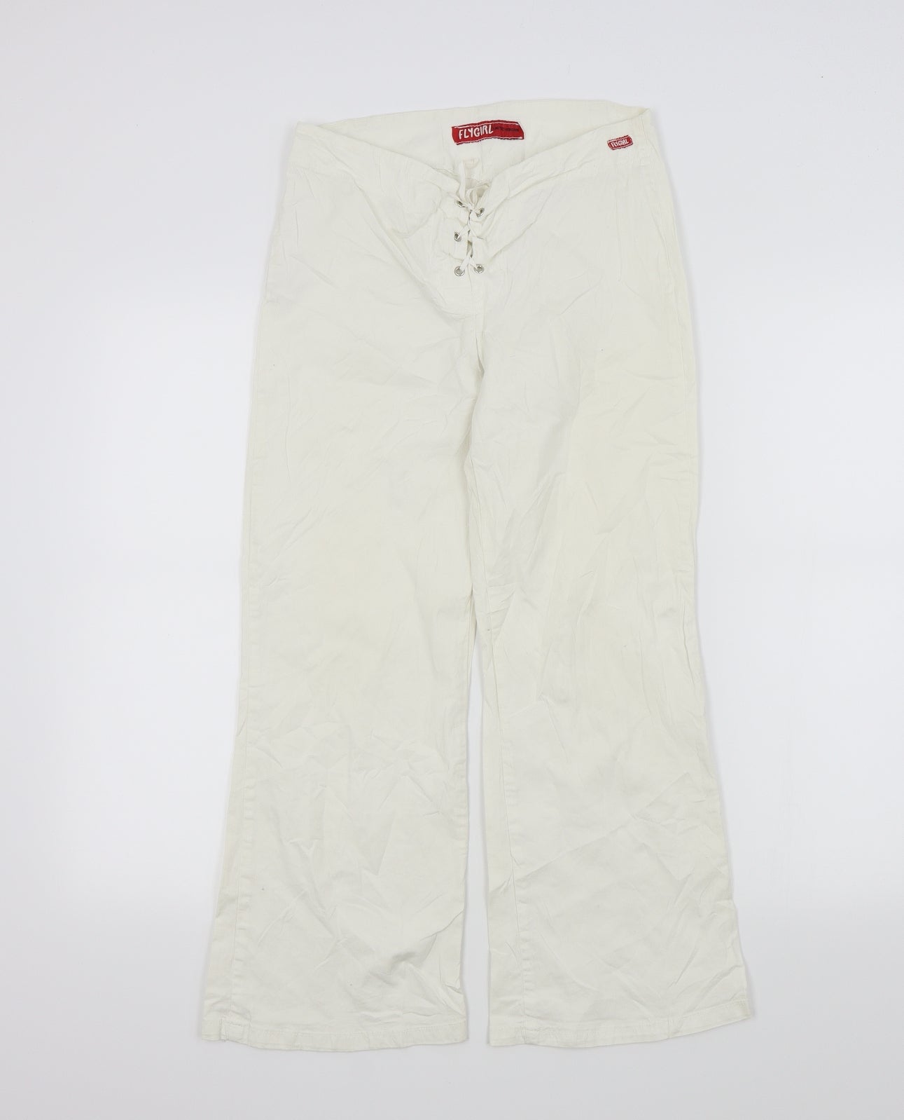 flygirl Girls White   Bloomer Trousers Size 12 Years
