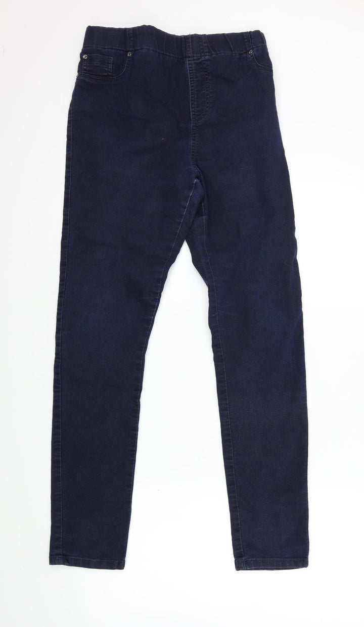 Preworn Womens Blue   Skinny Jeans Size M L31 in