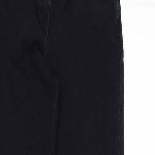 M&S Womens Black   Straight Jeans Size 34 in L27 in