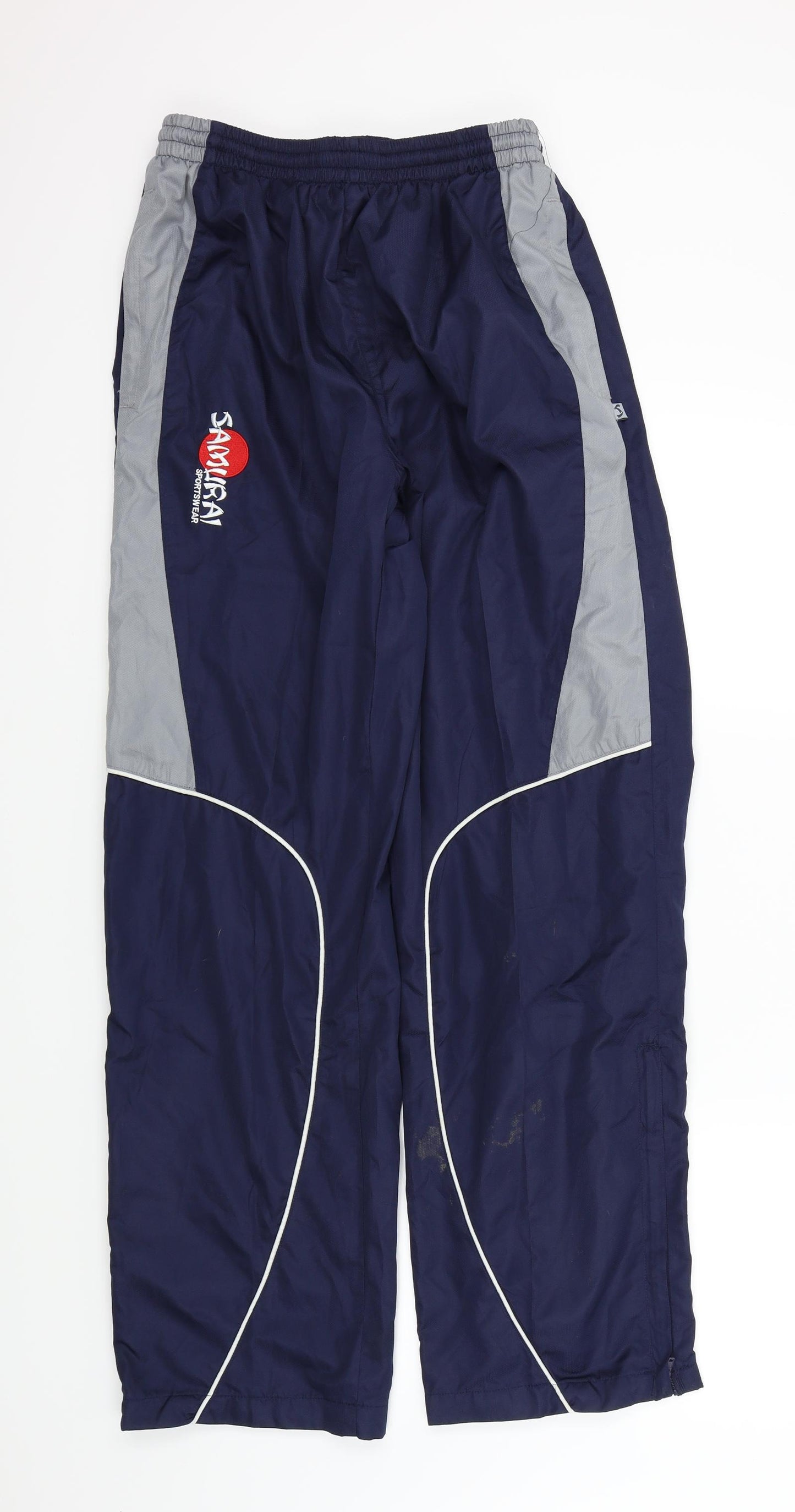 Samurai Mens Blue   Track Pants Trousers Size M L31 in - Samurai