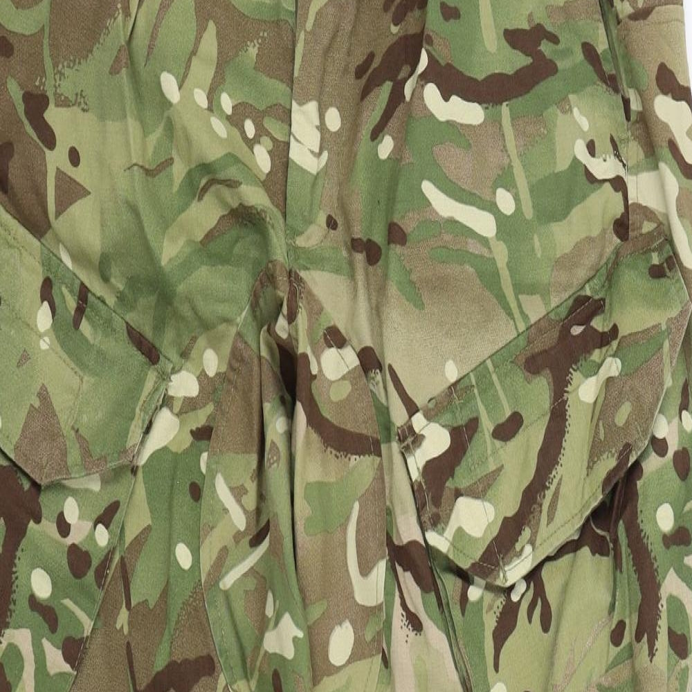 Preworn Mens Green Camouflage  Trousers  Size M