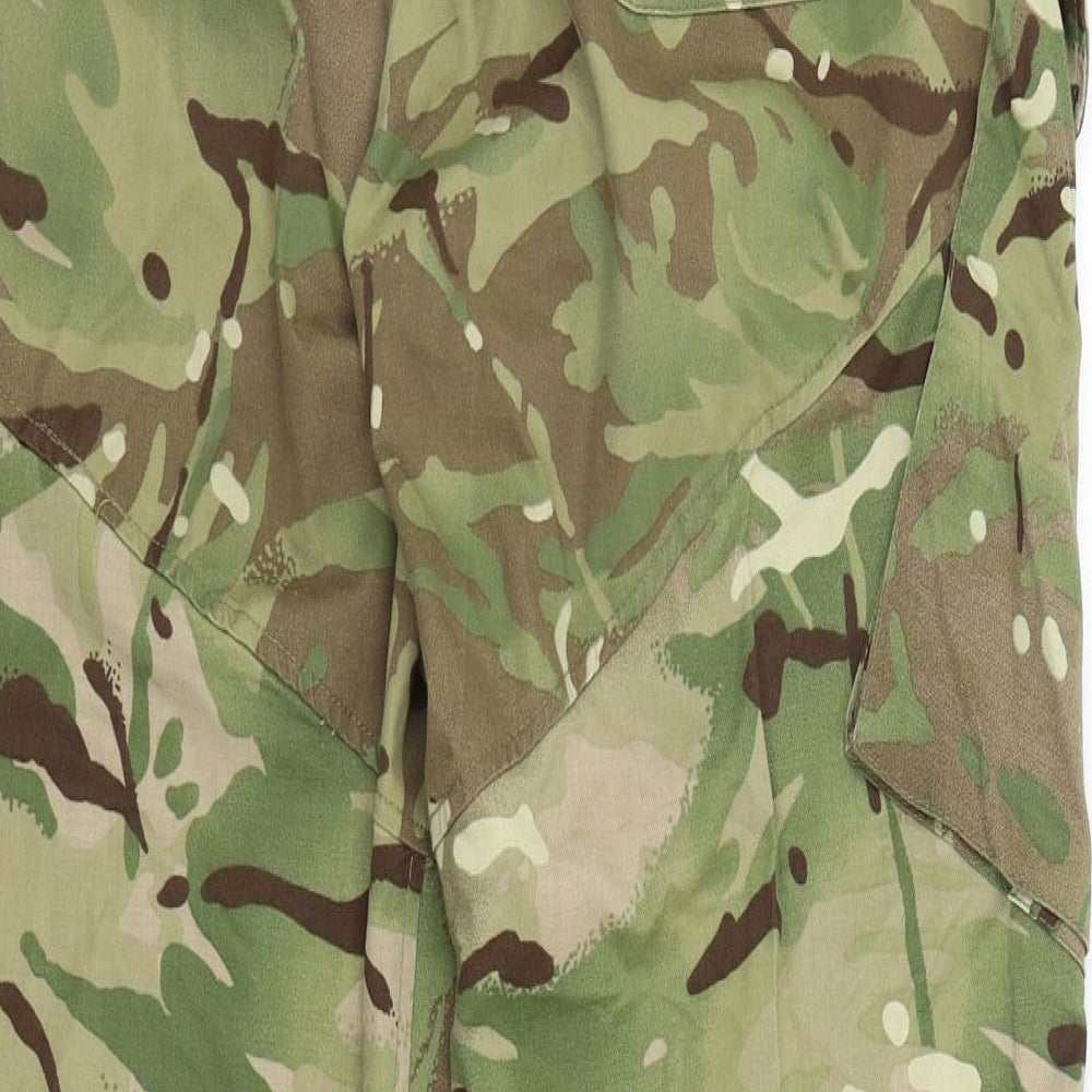 Preworn Mens Green Camouflage  Trousers  Size M